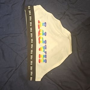 Victoria's Secret PINK Happy bikini panty sz sm